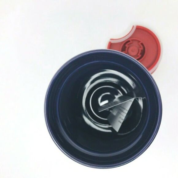 Starbucks Iridescent Ceramic Tumbler12oz. Royal Purple NEW WITH TAG - Picture 4 of 5